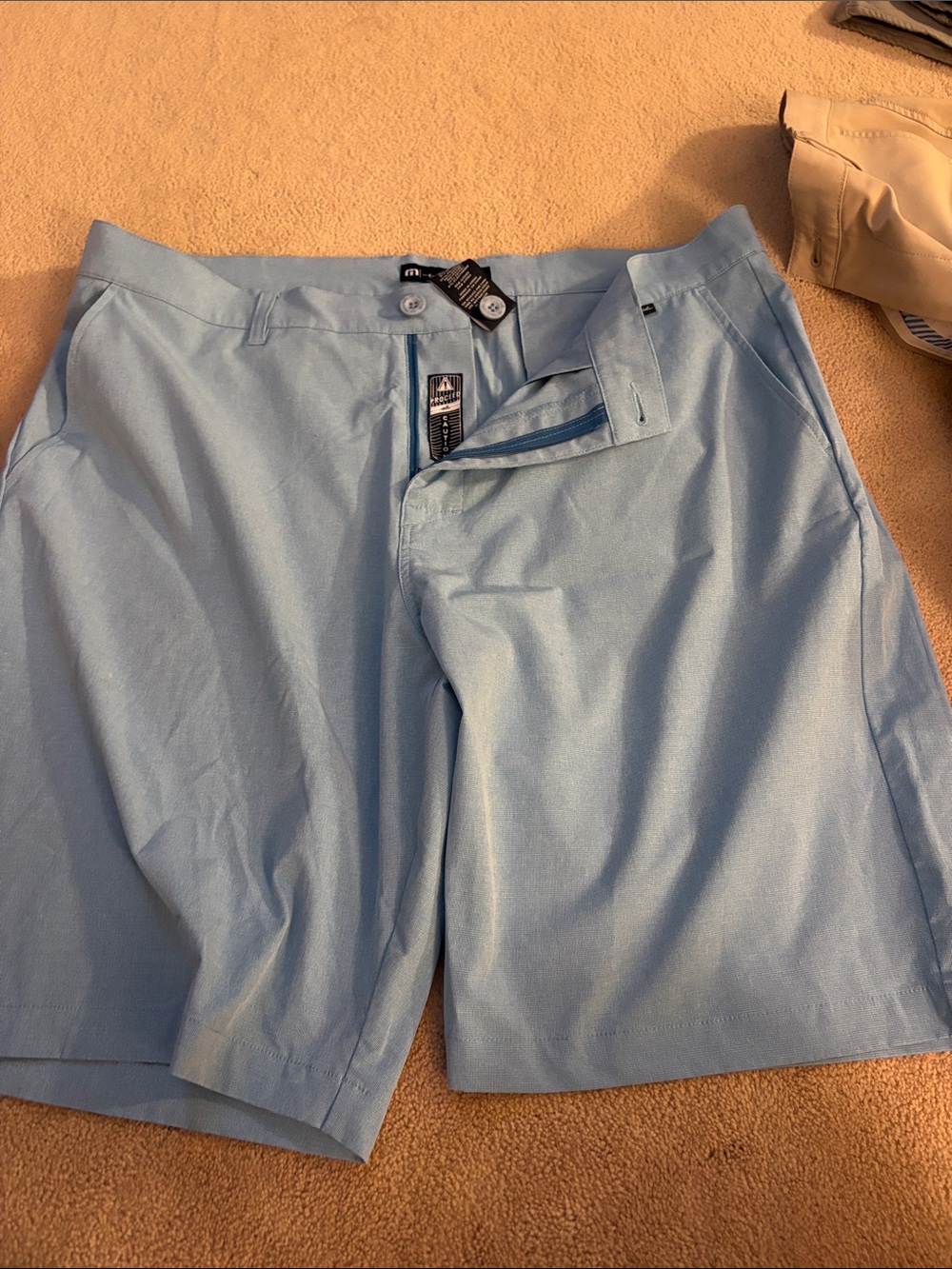 Men's Blue travis Matthew shorts size 38
